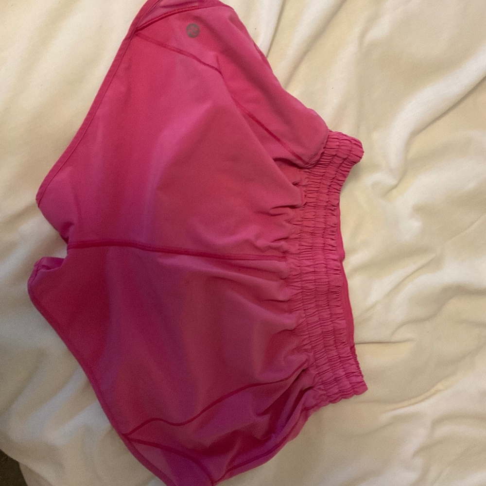 Lululemon pink shorts